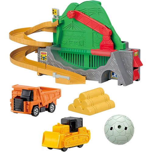 建設トラック おもちゃ Amazon.co.jp: 建設車プレイセットDX ダンプ クレーン トラック 工事