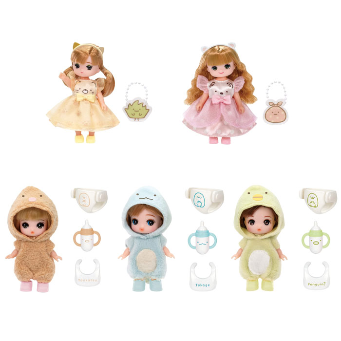 Takara Tomy - すみっコぐらし×リカちゃん3点セット〈とんかつ