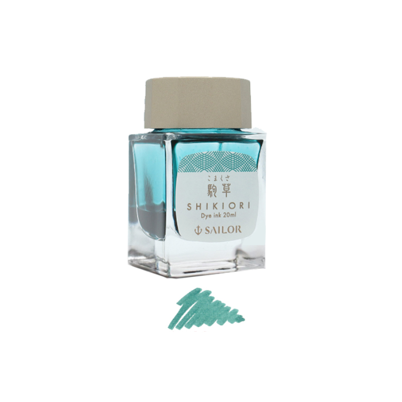 セーラー SAILOR 四季織 SHIKIORI ボトルインク 20ml 雨音 山水 草遊び