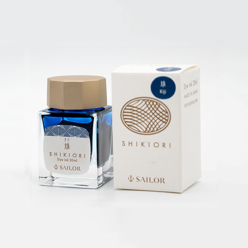 セーラー SAILOR 四季織 SHIKIORI ボトルインク 20ml 雨音 山水 草遊び