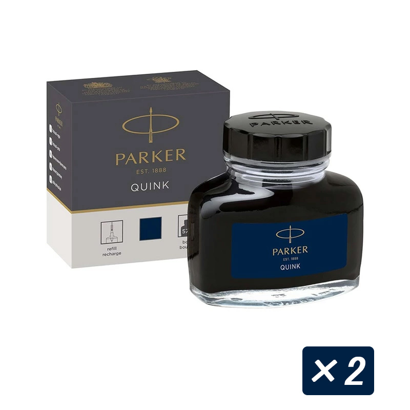 PARKER（パーカー） ボトルインク 万年筆用 57ml ブルーブラック