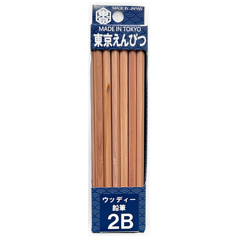 3個セット」北星鉛筆 KITA-BOSHI PENCIL 東京えんぴつ ウッディー 12本