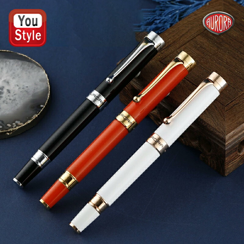 AURORA TALENTUM CT 万年筆 14K ブラック Fountain Pen - Aurora Penne