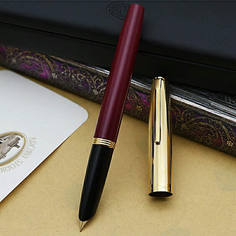 アウロラ  万年筆  デュオカルト  レッド  DC57 M 中字 デュオカルト 名入れ 万年筆 アウロラ AURORA DUO-CART M 中字