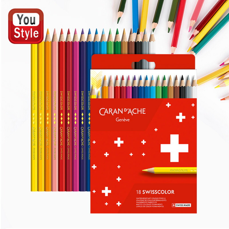 カランダッシュ 80色 色鉛筆 未使用 CARAN d'ACHE Amazon.co.jp: カランダッシュ 1285-718 スイスカラー水溶性
