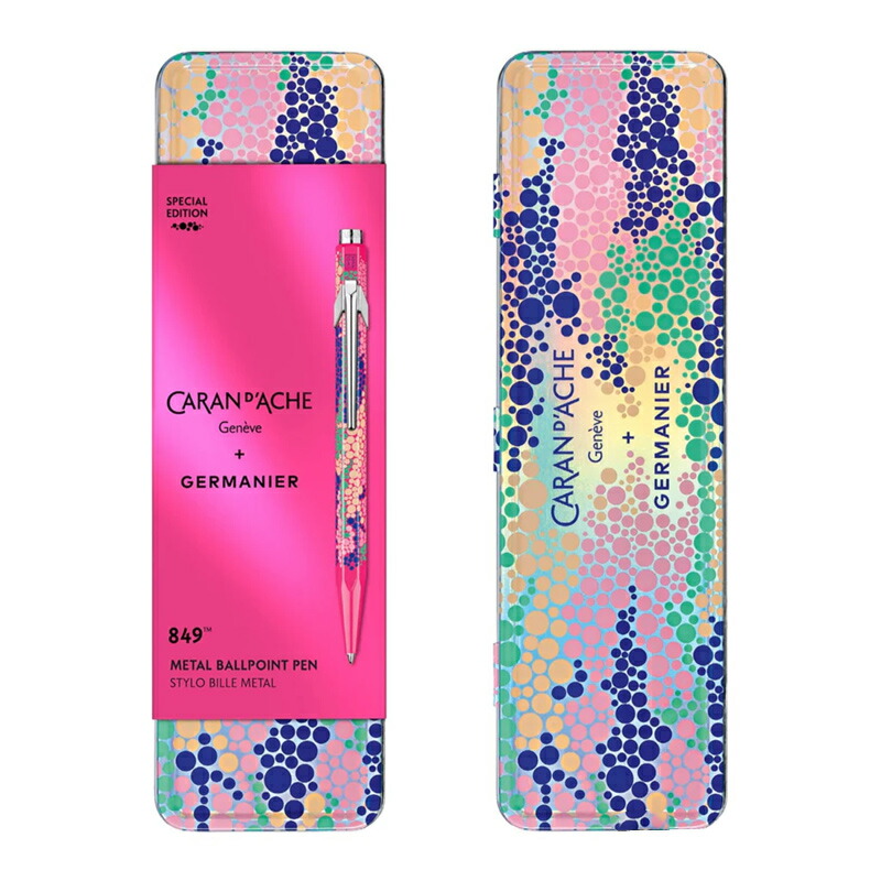 849 カランダッシュ ボールペン 限定 ジェルマニエ Germanier 黒細字