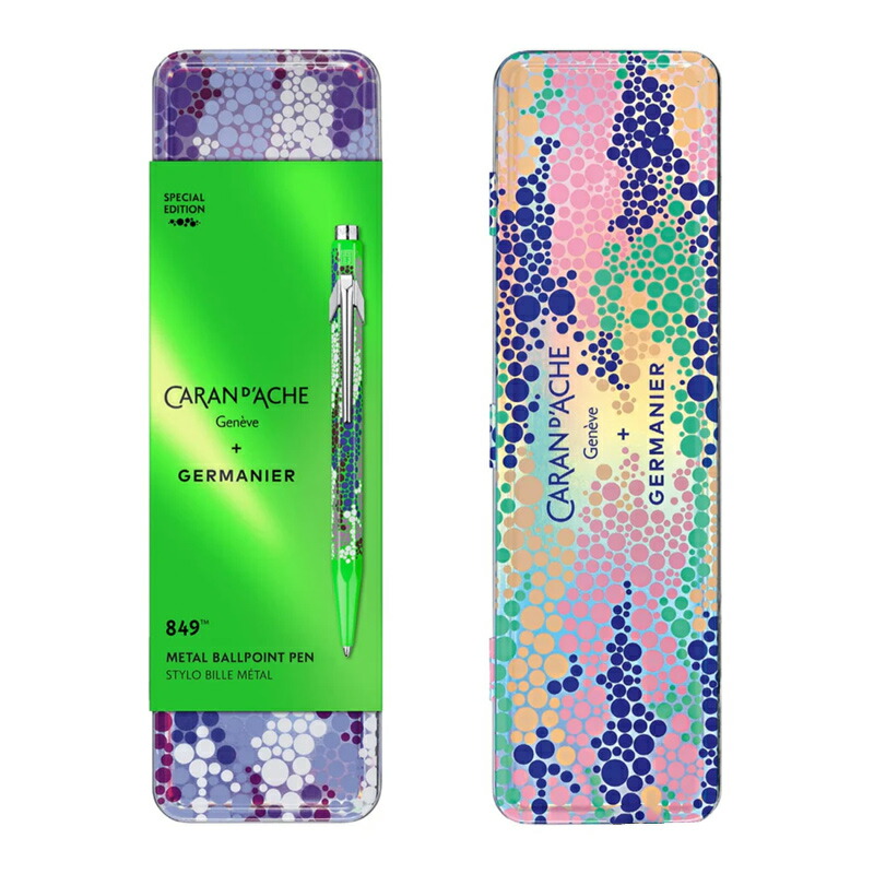 849 カランダッシュ ボールペン 限定 ジェルマニエ Germanier 黒細字