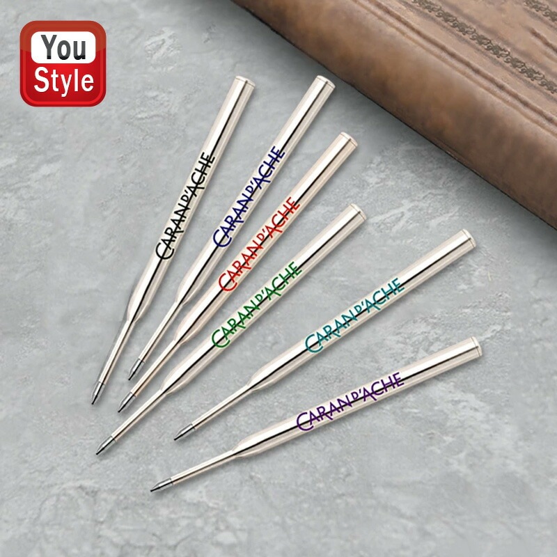 CARAN d'ACHE カランダッシュ D'ACHE 油性ボールペン替芯 F細字 CARAN d'ACHE カランダッシュ D'ACHE 油性ボールペン替芯 F細字