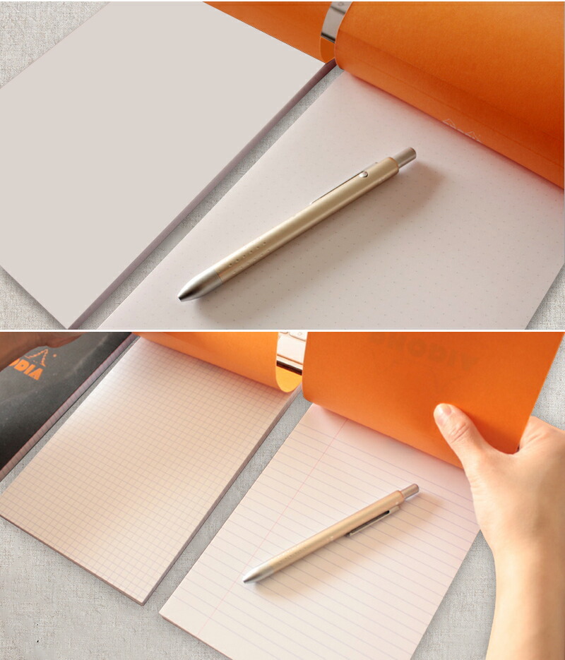 RHODIA（ロディア） ブロックメモ帳 NO.16 A5 方眼/横罫/ドット 148mm