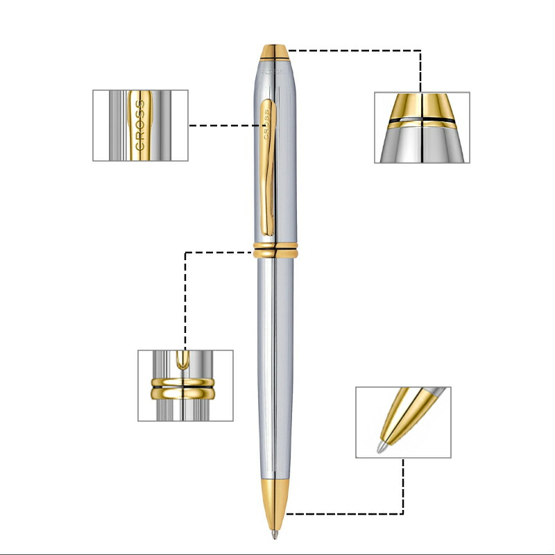タウンゼント 名入れ クロス CROSS タウンゼントボールペン メダリスト