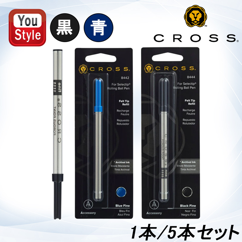 CROSS（クロス） セレクチップローラーボール替芯 ポーラス芯・水性 F