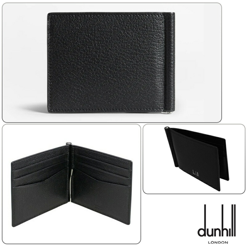 デューク ダンヒル dunhill ファインレザー 6cc マネークリップ