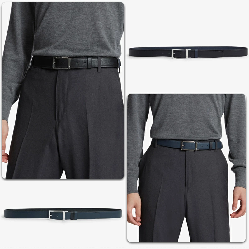 ＊ちゃろ＊ danhillダンヒル茶黒リバーシブルベルト 未使用！ 楽天市場】Dunhill ダンヒル リバーシブルレザーベルト フリーカット