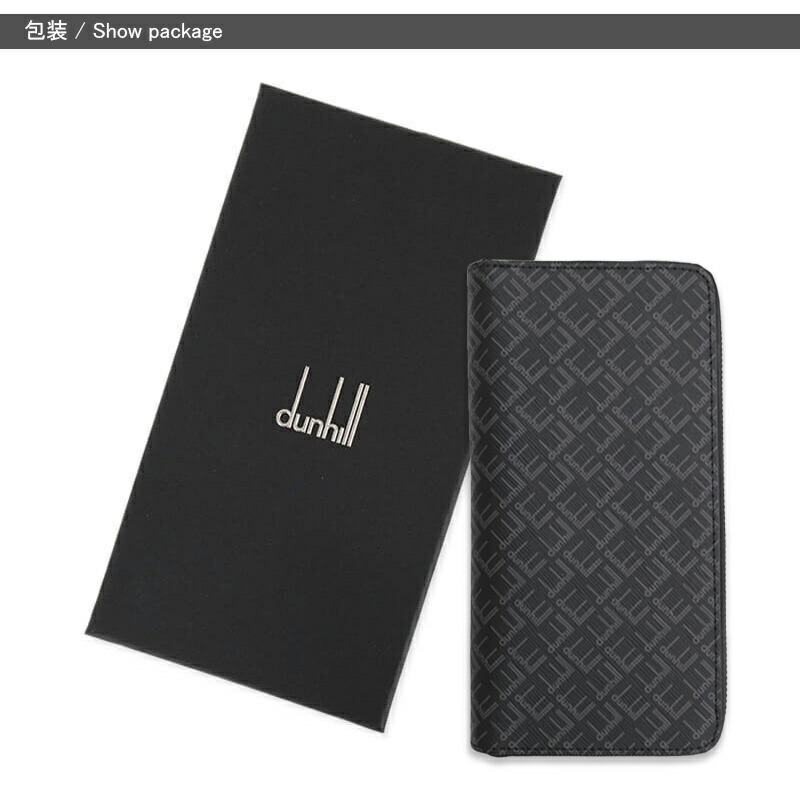 dunhill（ダンヒル） 長財布 小銭入れ有 SIGNATURE ブラック