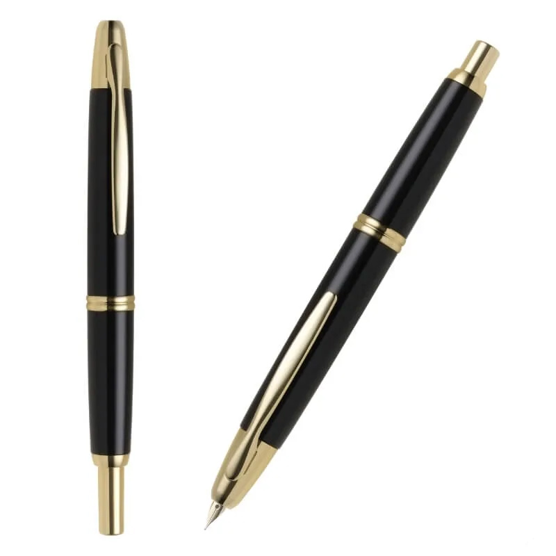 キャップレス パイロット 万年筆 PILOT Capless 18金 EF/F/FM/M/SU