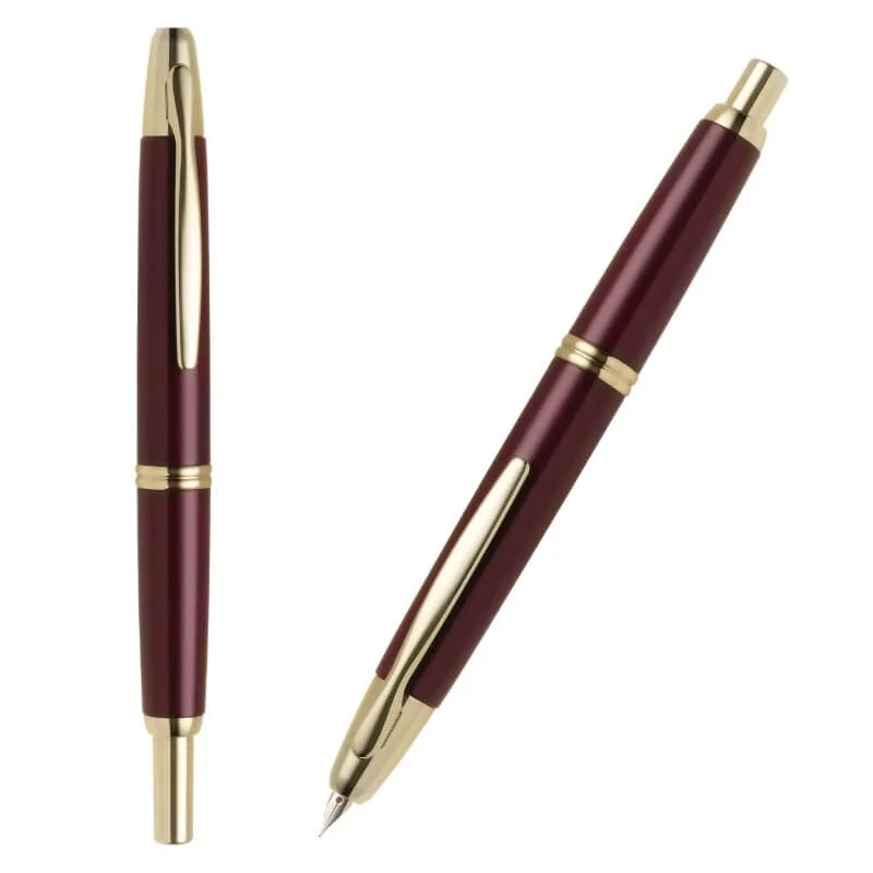 キャップレス パイロット 万年筆 PILOT Capless 18金 EF/F/FM/M/SU