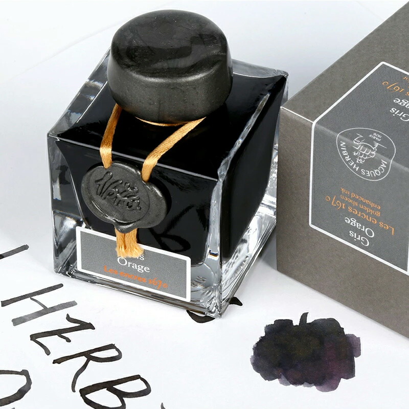 ★金の微粒子入り★ herbin アニバーサリー インク 1670 万年筆 エルバン（HERBIN） 【金の微粒子入り】エルバン J.HERBIN ボトル