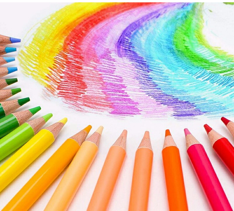 水性色鉛筆 72色 水彩色鉛筆 72色セット アート鉛筆セット 水性色ペン 