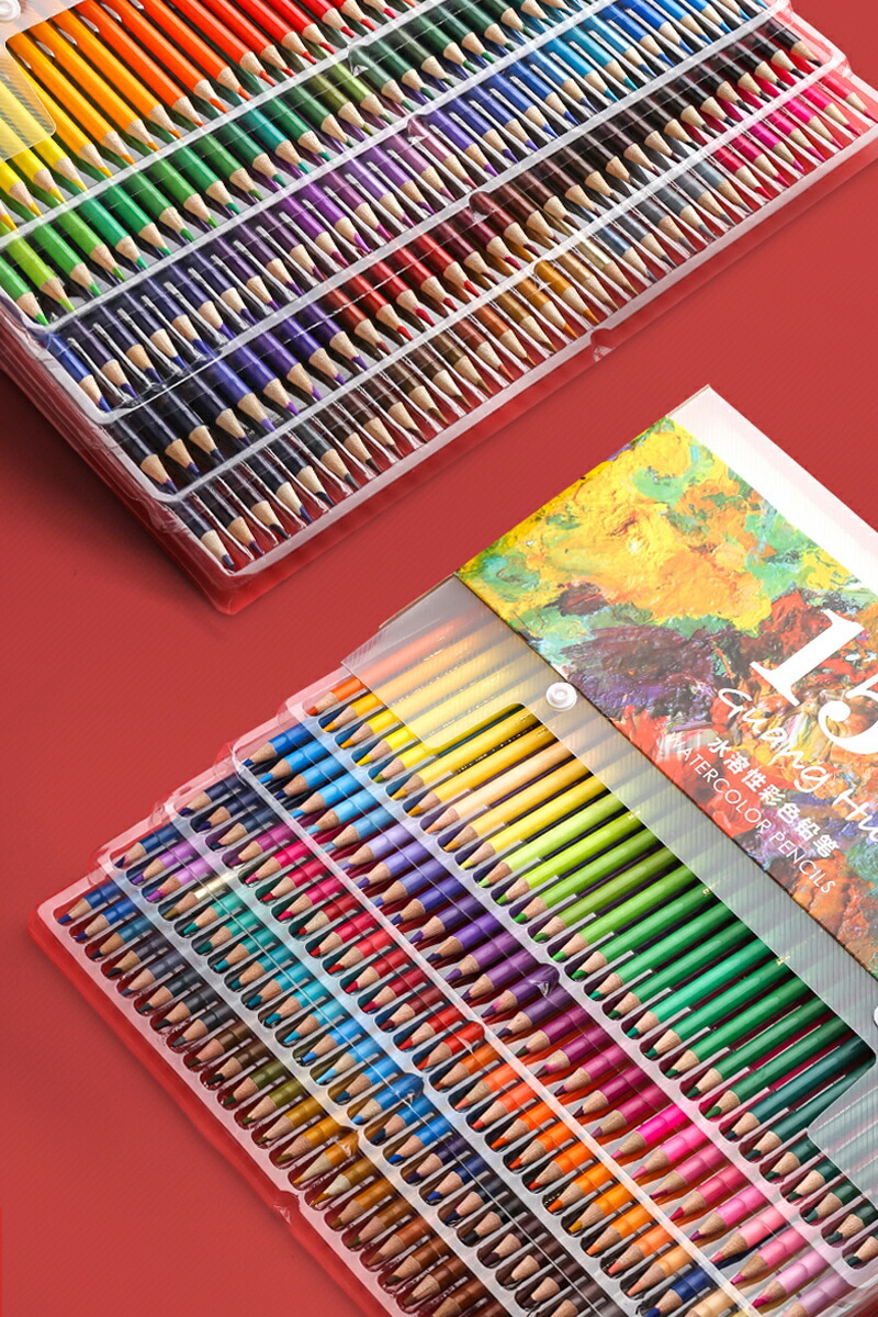 色鉛筆 120色 水彩色鉛筆 120色セット アート鉛筆セット 水彩色ペン 