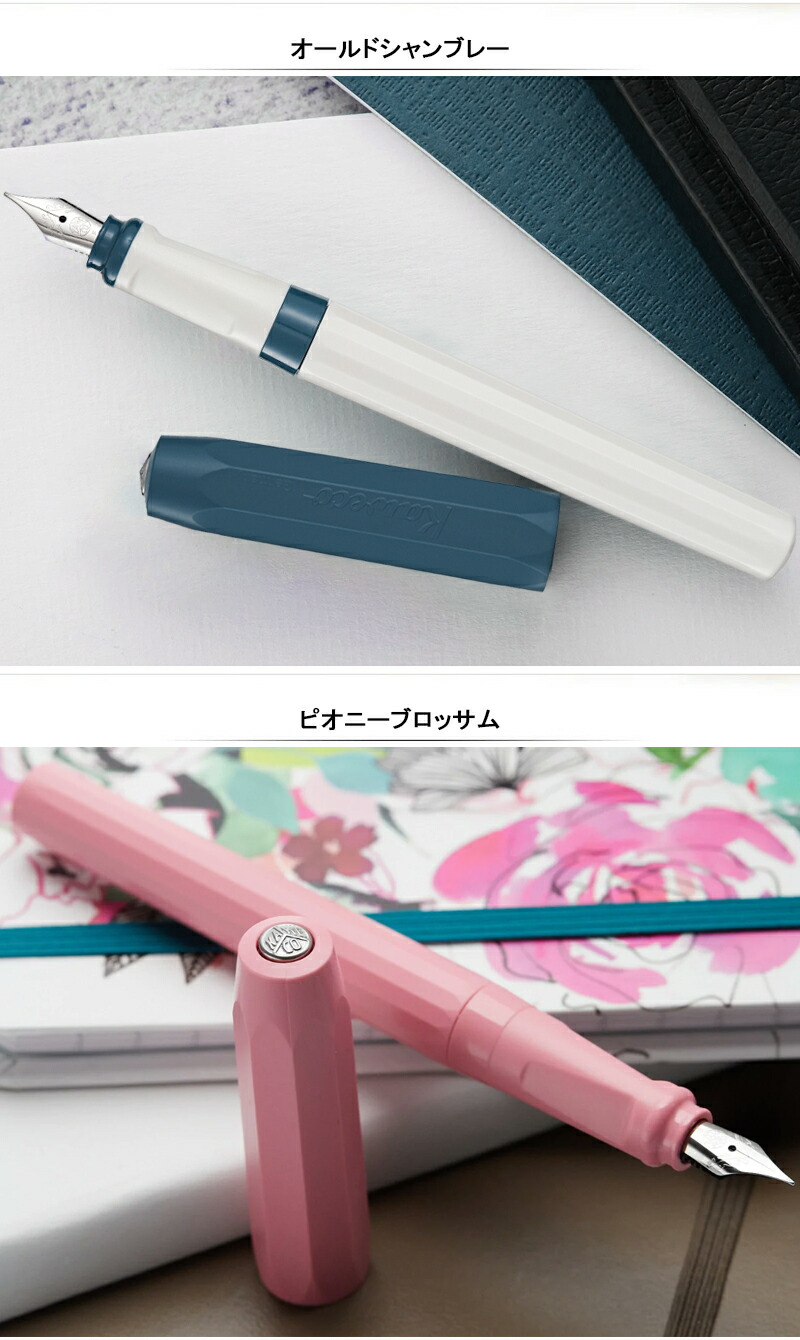 カヴェコ KAWECO 万年筆 パケオ PERKEO 全11色 F細字 M中字 PO-BT