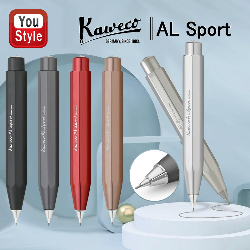 kaweco sport steel + 専用ポーチ付 0.5 シャープペンシル 楽天市場】KAWECO AL SPORT MECHANICAL PENCIL 0.7MM カヴェコ
