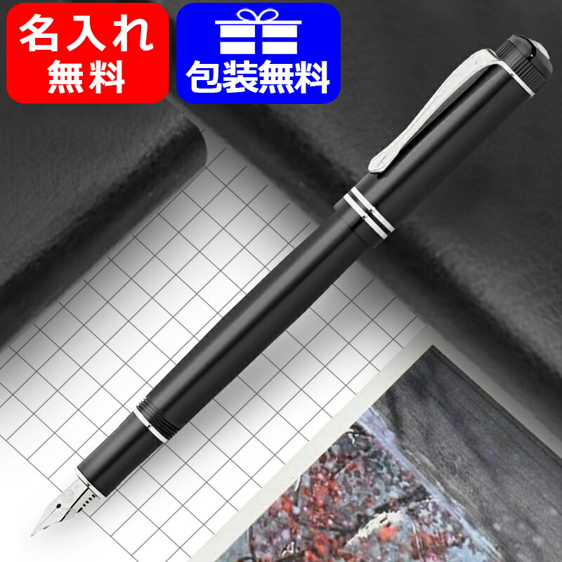 万年筆 名入れ カヴェコ KAWECO 万年筆 ディア2 DIA2 M中字 スチール製