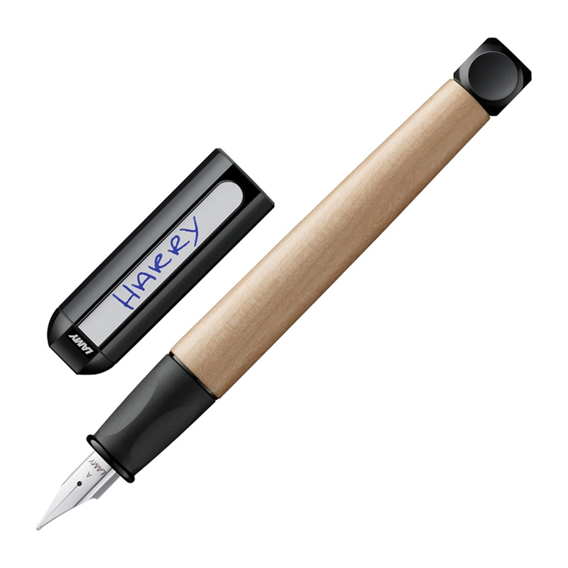abc ラミー 万年筆 ABC LAMY メープルウッド スチールペン先 文字幅A