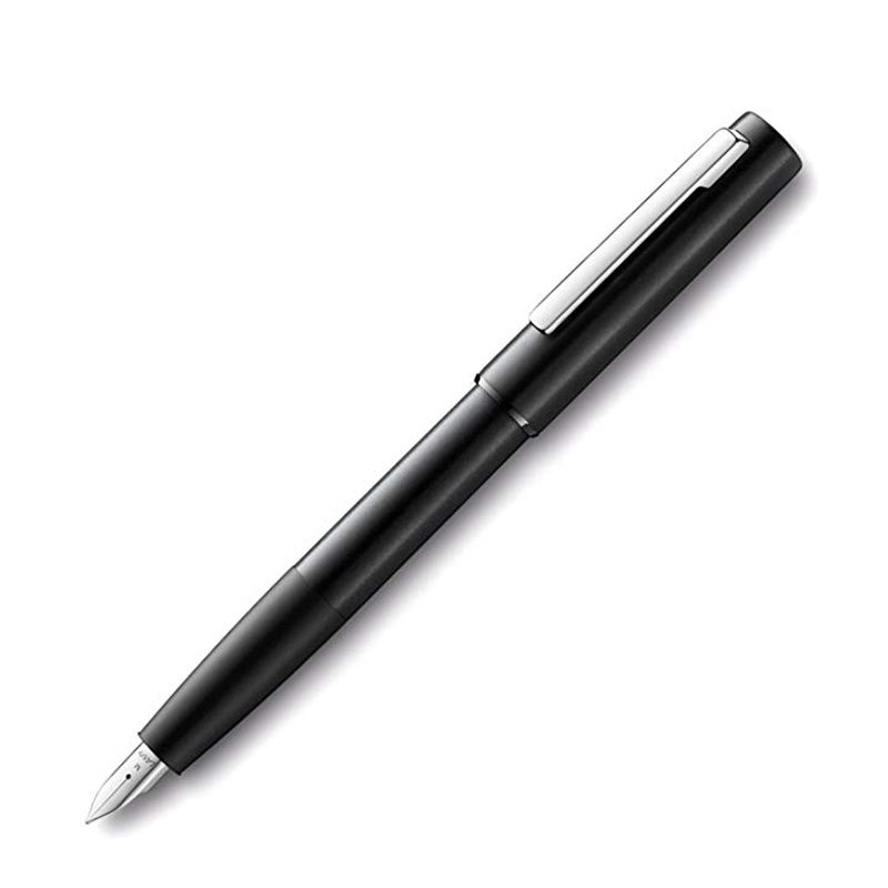 ラミー LAMY 万年筆 アイオン aion  EF極細字 / F細字 / M中字 ブラック L77BK ブルー L77BL オリーブシルバー L77OS 記念品 文房具 高級万年筆｜youstyle-pen｜02