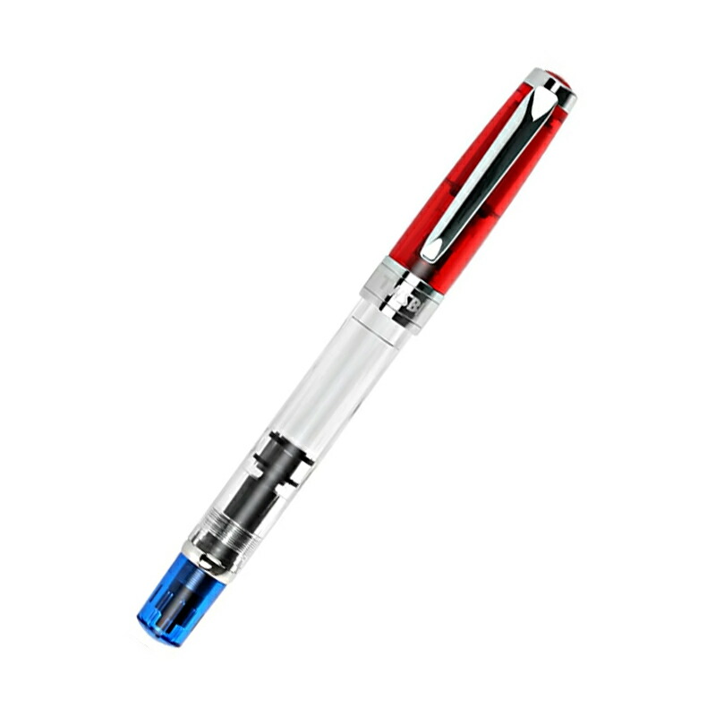 TWSBI Diamond 1.1 ルビーレッド TWSBI 名入れ ツイスビー 万年筆 ダイヤモンド580 極細字EF 細字