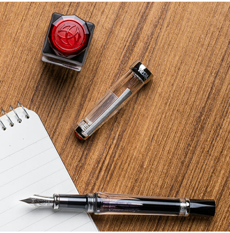 ツイスビー TWSBI 万年筆 VAC 700R クリア 極細字 EF 細字 F 中字 M