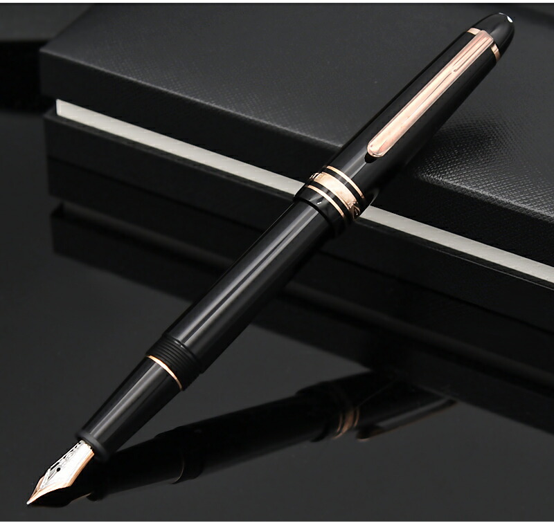 名入れ 万年筆 モンブラン MONTBLANC 23886 132484マイスターシュテュック 112675/112676  レッドゴールドコーティングクラシック 細字F/中字M 14K : mb23886 : You STYLE - 通販 - Yahoo!ショッピング