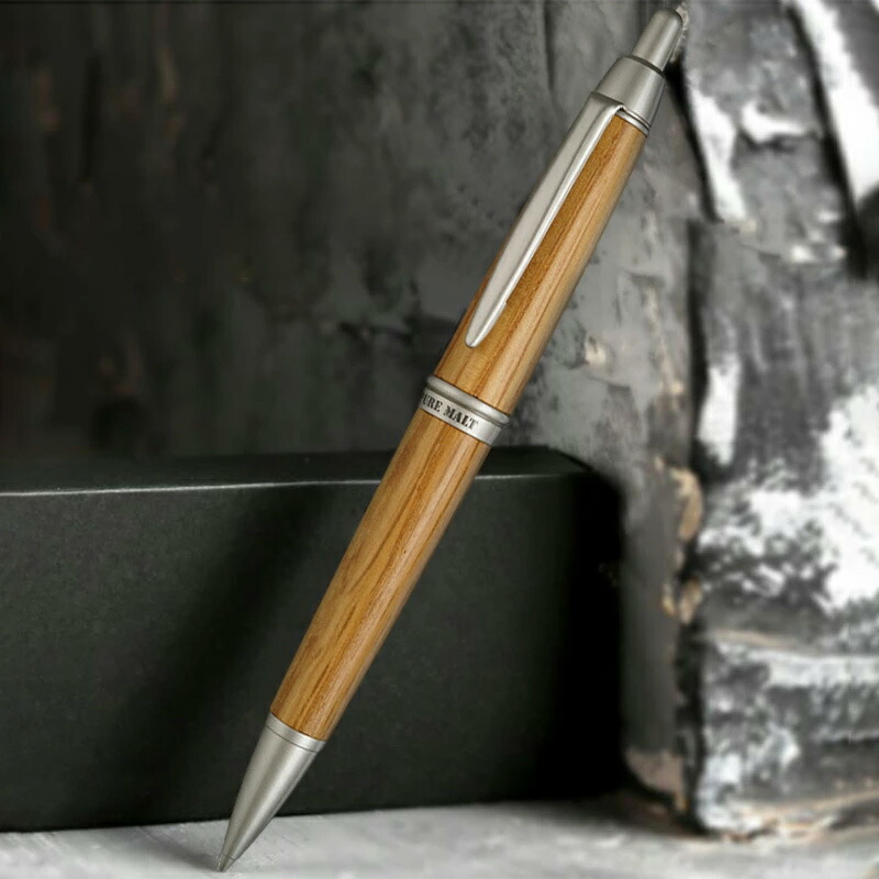 名入れ シャープペン 三菱鉛筆 MITSUBISHI ピュアモルト PUREMALA 0.5mm ナチュラル M5-1025/スリム ダークブラウン M5-1025/スリム ナチュラル M5-1025｜youstyle-pen｜02