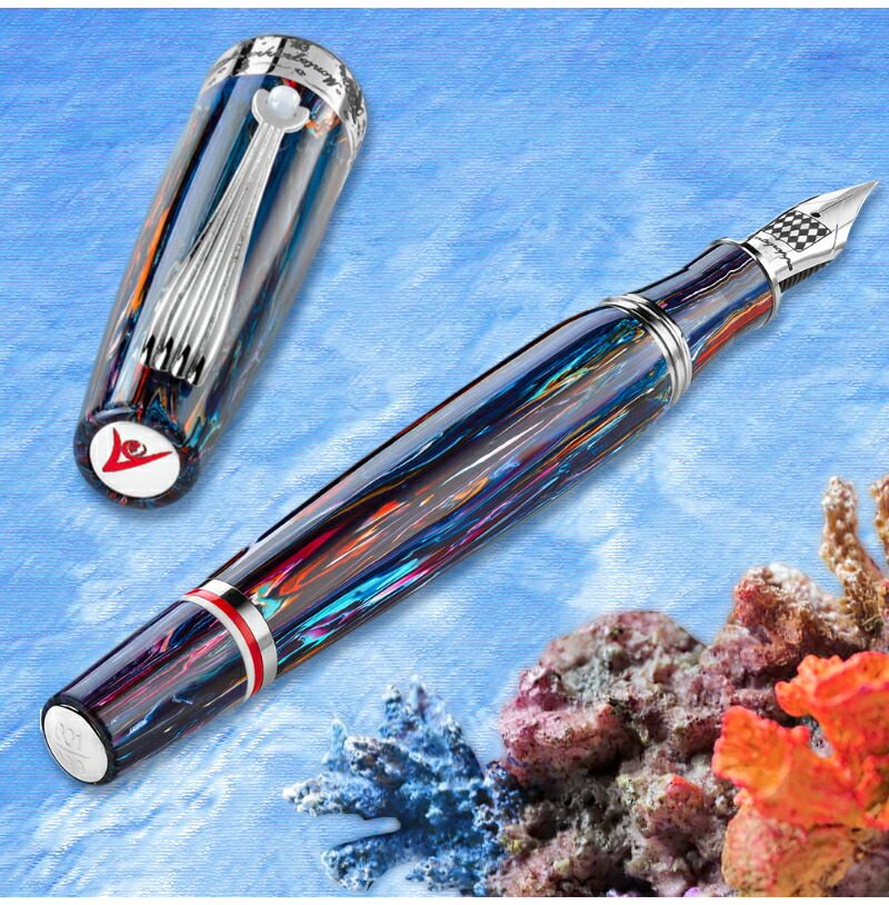 発売予定・予約受付中 モンテグラッパ Montegrappa 万年筆 オーシャン 