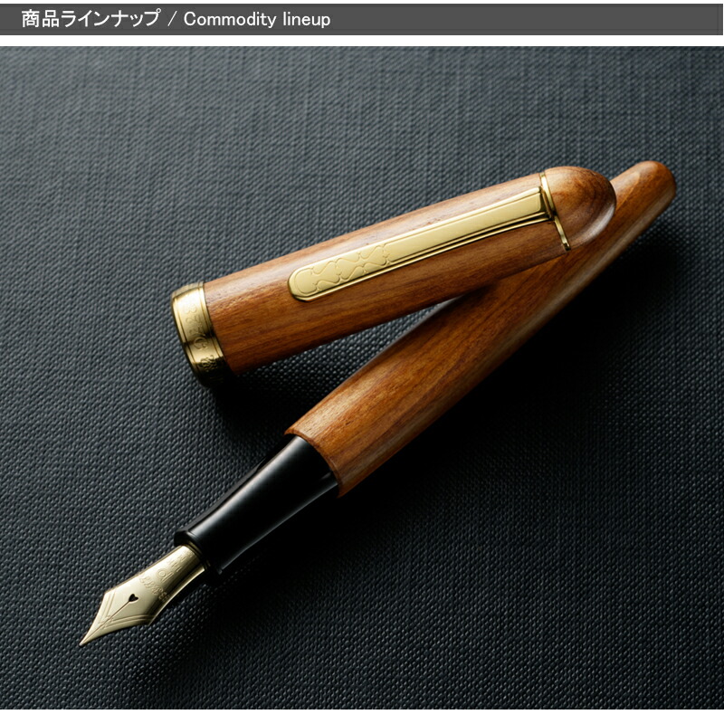 プラチナ万年筆 PLATINUM ＃3776 CENTURY 屋久杉 ヤクスギ 14K PTB