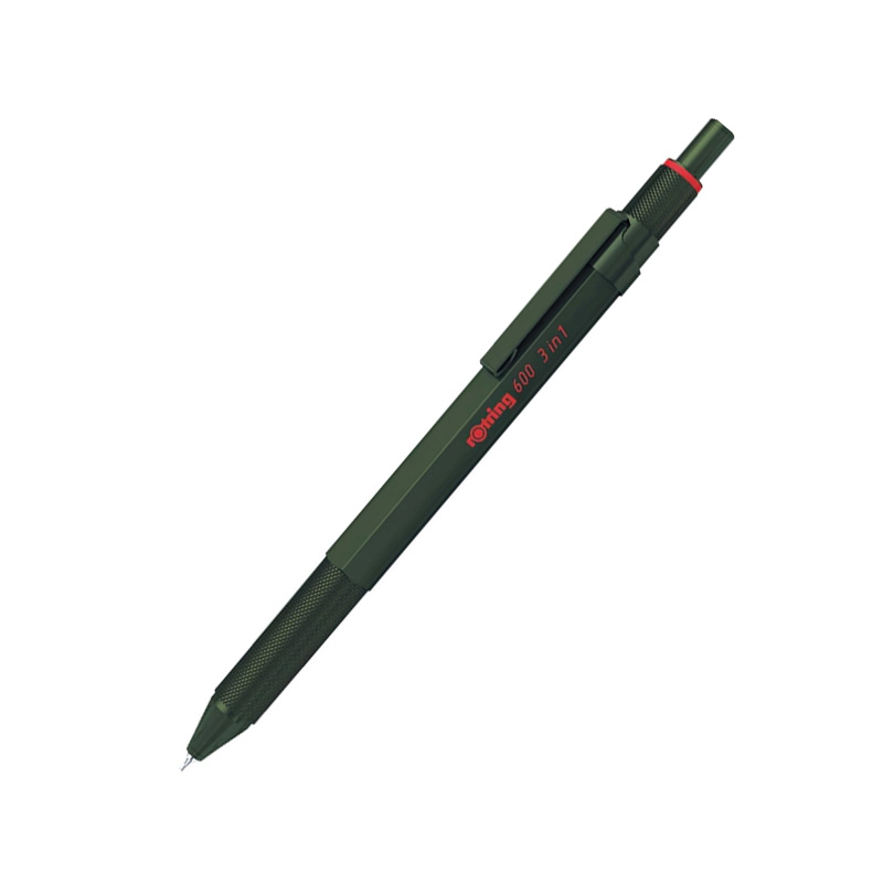 ロットリング ROTRING マルチペン 600 3in1 ボールペン(黒・赤