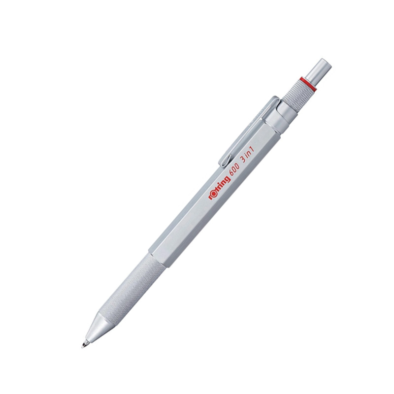 ロットリング ROTRING マルチペン 600 3in1 ボールペン(黒・赤