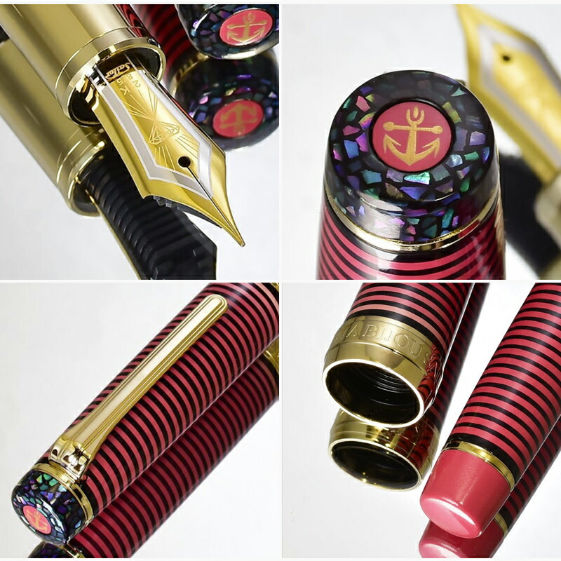 SAILOR セーラー万年筆 WAJIMA BIJOU（ワジマビジュー）ルビーF WAJIMA BIJOU（ワジマビジュー） 万年筆 ルビー | セーラー万年筆