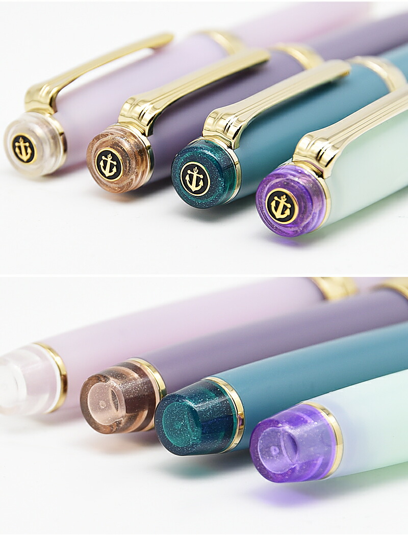 【逸品】 四季織 SAILOR 万年筆 名入れ セーラー万年筆 雨音 バイ 21金 工芸品