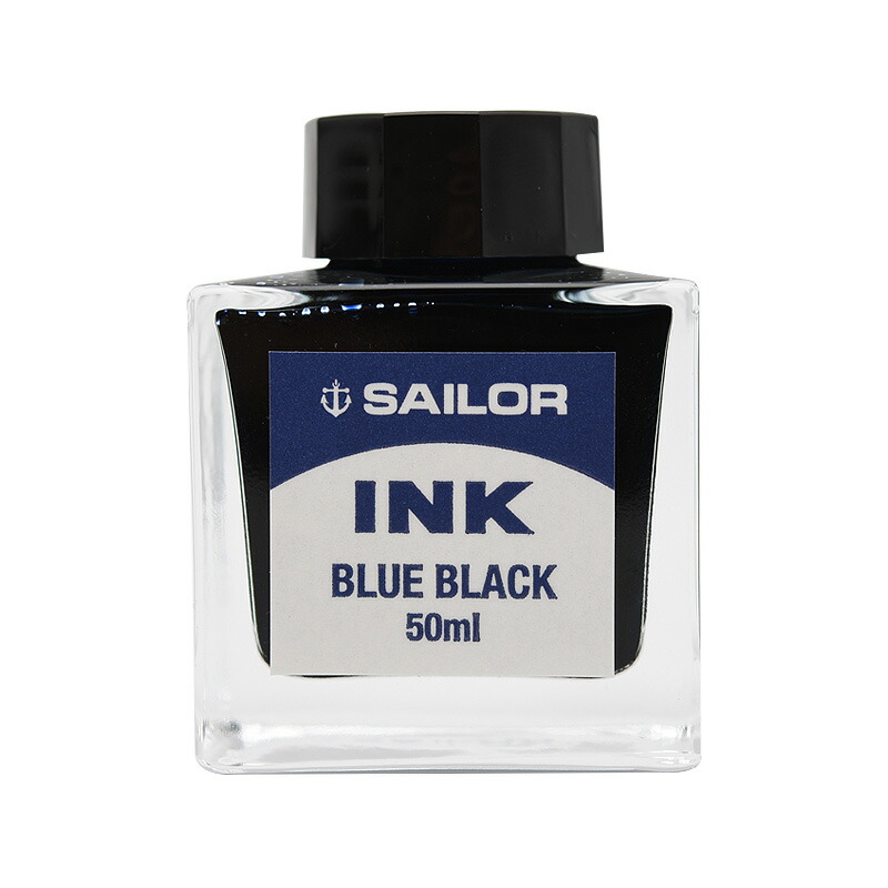 セーラー消耗品 ボトルインク 万年筆用 インク INK 水性染料 50ml ブラック/ブルー/ブルーブラック 13-1007｜youstyle-pen｜04