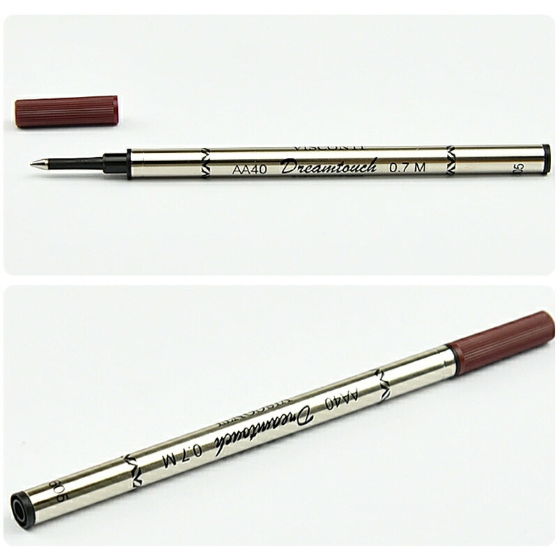 ビスコンティ VISCONTI ローラーボール替芯 ブラック VA4002 V737 0.7