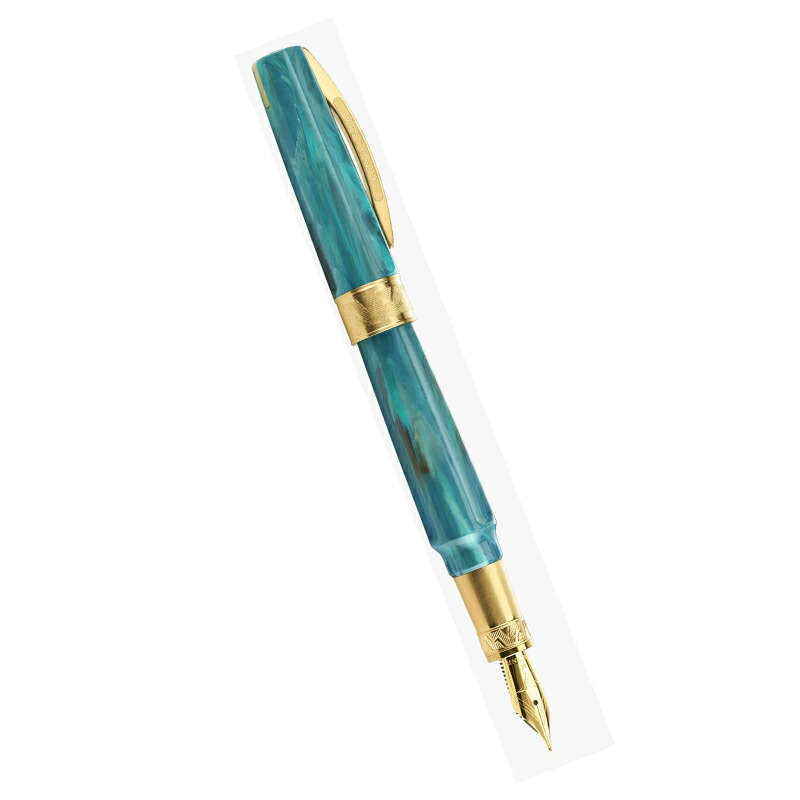 ビスコンティ VISCONTI ミラージュ 万年筆 ミュトス アテナ ターコイズ