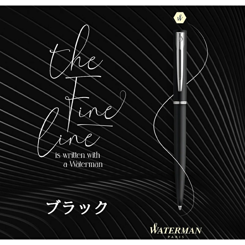 ステンレススチール 名入れ ウォーターマン WATERMAN 油性ボールペン 8