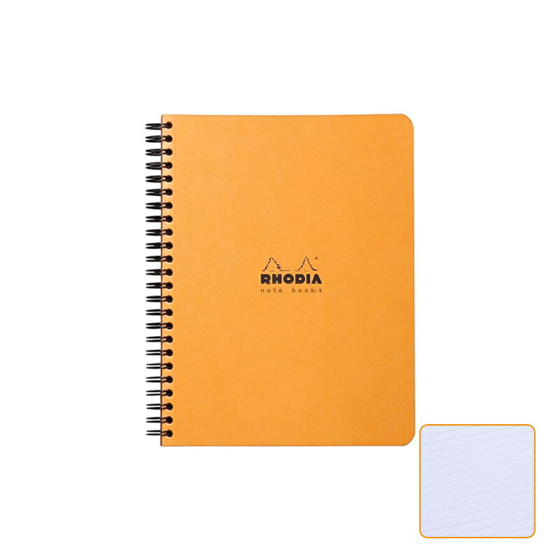 Windowsノート本体 A RHODIA（ロディア） クラシック ダブルリングノート A5 160×210mm 8mm