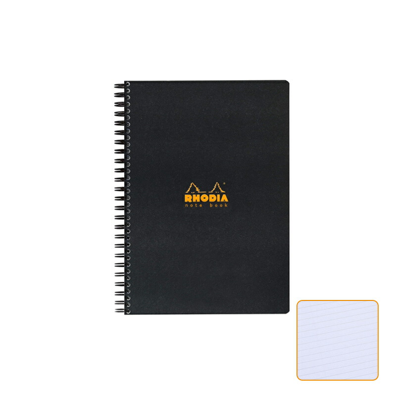 RHODIA（ロディア） クラシック ダブルリングノート A5 160×210mm 8mm