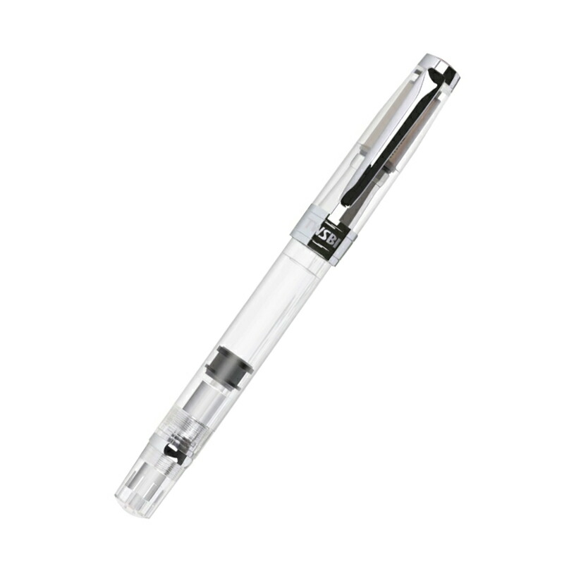 ツイスビーTWSBI 高級万年筆 ダイヤモンド580AL キャップタイプ 吸入式万年筆 シルバーCT M74442/アイスバーグ ライトブルーCT M74410 EF/F/M/B/1.1mm_8