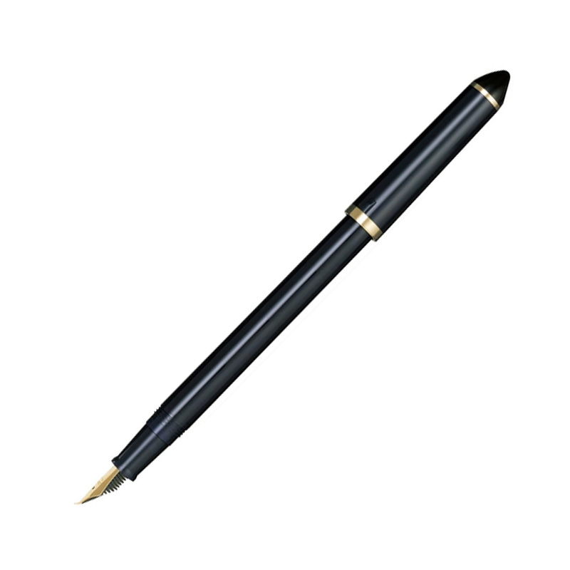 セーラー万年筆 SAILOR ふでDEまんねん ステンレス 金色メッキ 特殊ペン ペン先角度40度/55度 全5色