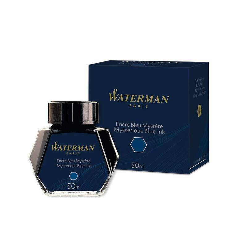 WATERMAN（ウォーターマン） 万年筆ボトルインク 50ml ニティブルー