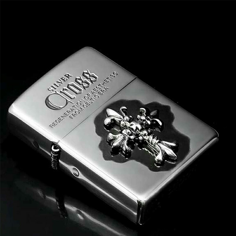 ※いつでもお値段交渉※ZIPPO CHクロス　ダイヤ CHROME HEARTS クロムハーツ ジッポー CHクロス V1 ダイヤモンド