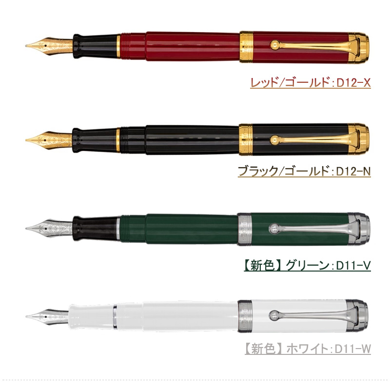 アウロラ（AURORA） 万年筆 タレンタム マットブラック D10-RN
