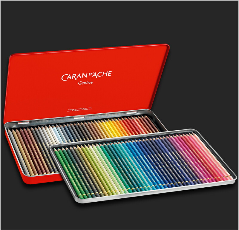スプラカラー カランダッシュ CARAN D'ACHE パブロ PABLO 油性色鉛筆
